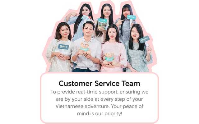 Customer service team