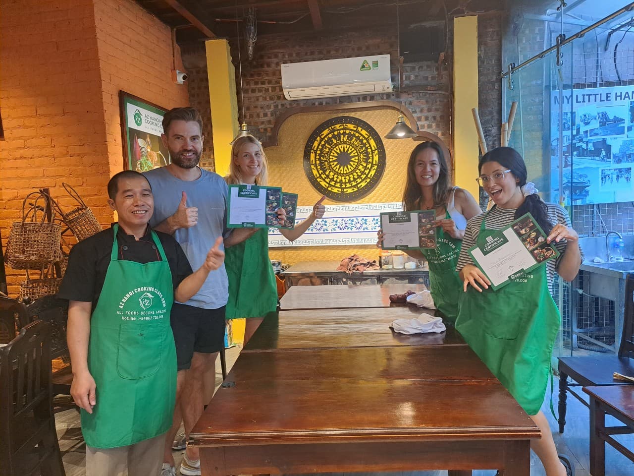 COOKING CLASS 4 HOURS IN HA NOI