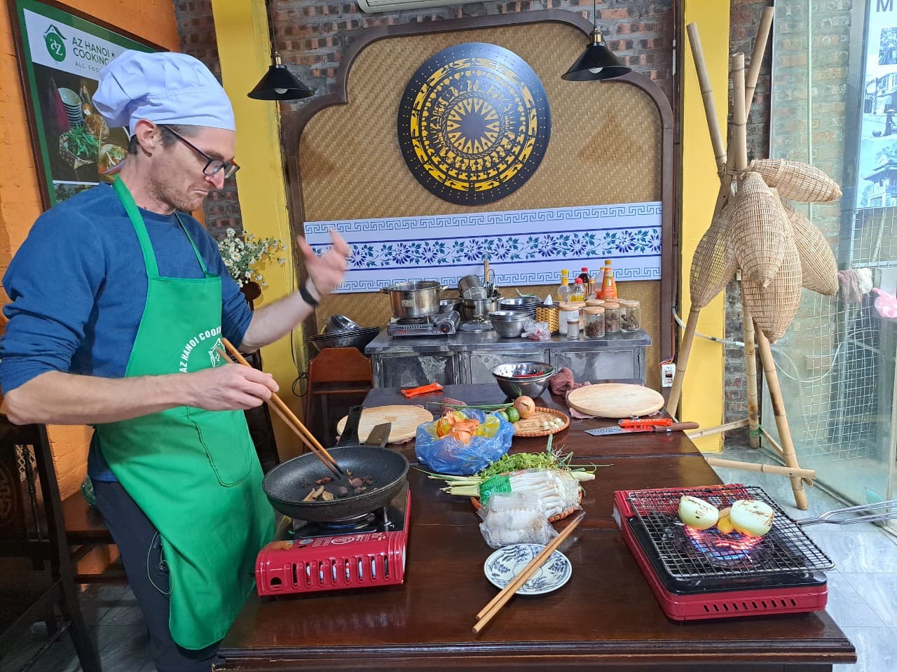 COOKING CLASS 4 HOURS IN HA NOI