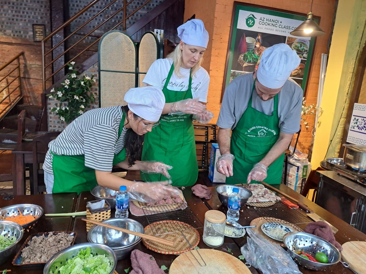 COOKING CLASS 4 HOURS IN HA NOI