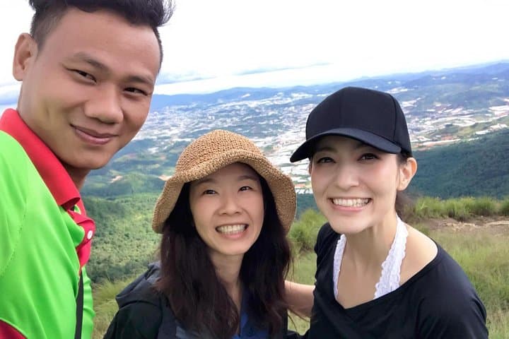 Trekking on Lang Biang Mountain