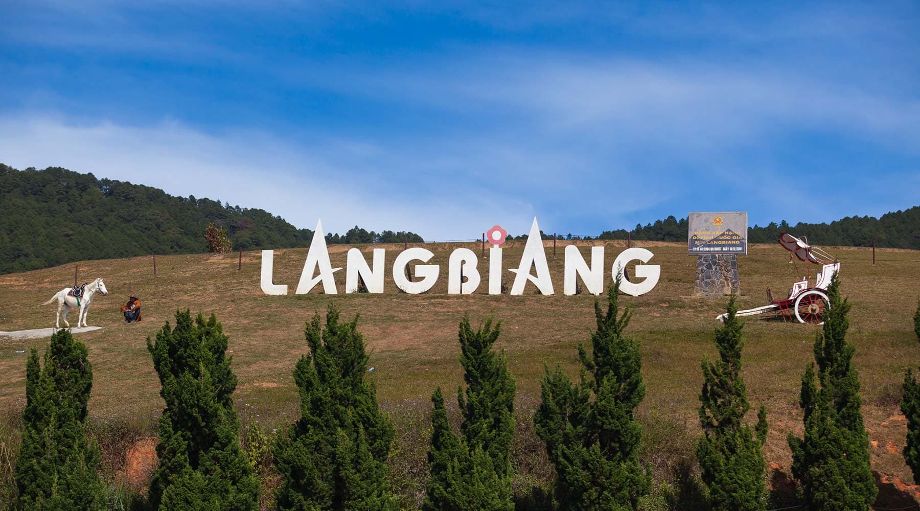 Trekking on Lang Biang Mountain