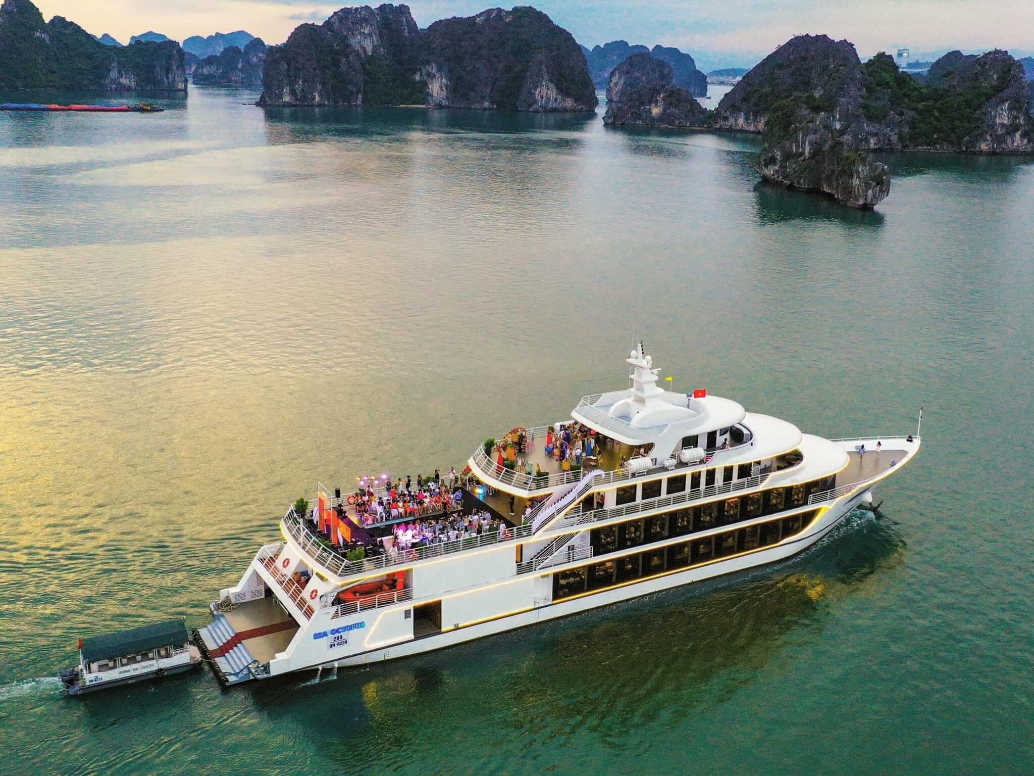 SEA OCTOPUS CRUISE FULL DAY HA LONG BAY - LAN HA BAY