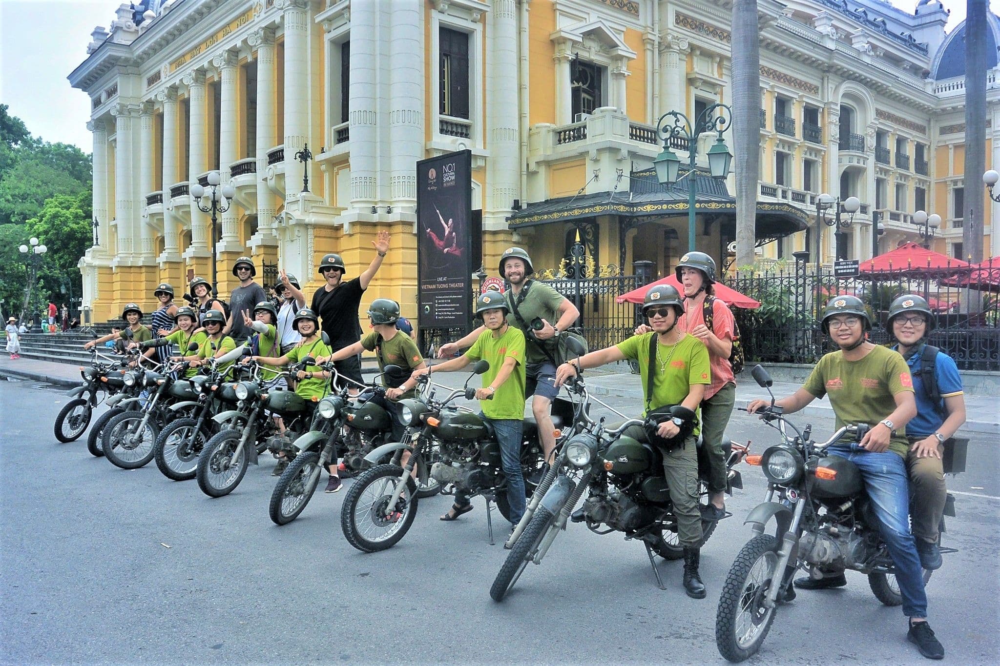 JEEP TOURS HANOI CITY AND COUNTRYSIDE FULL DAY OR VESPA/MOTORBIKE