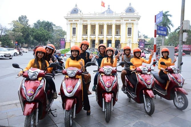 JEEP TOURS HANOI CITY AND COUNTRYSIDE FULL DAY OR VESPA/MOTORBIKE