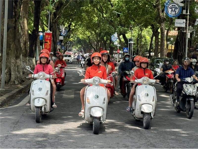 JEEP TOURS HANOI CITY AND COUNTRYSIDE FULL DAY OR VESPA/MOTORBIKE