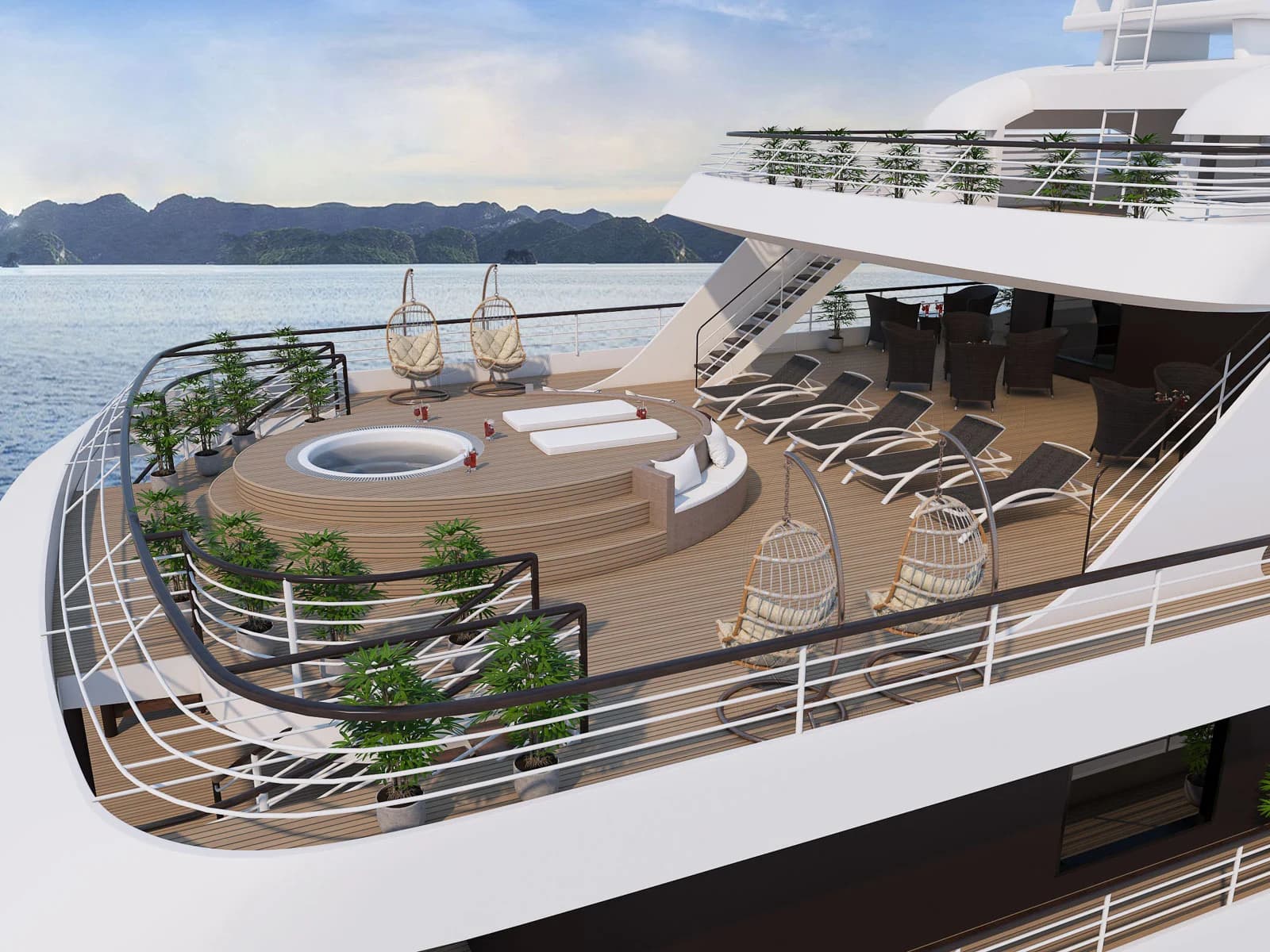 SCARLET PEARL 6* CRUISE 2D1N Lan Ha Bay