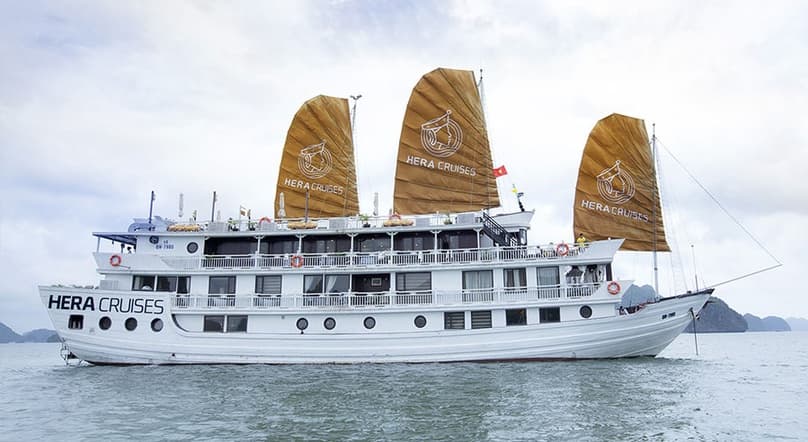 Hera Grand Luxury Cruise 2D1N – Ha Long Bay & Lan Ha Bay