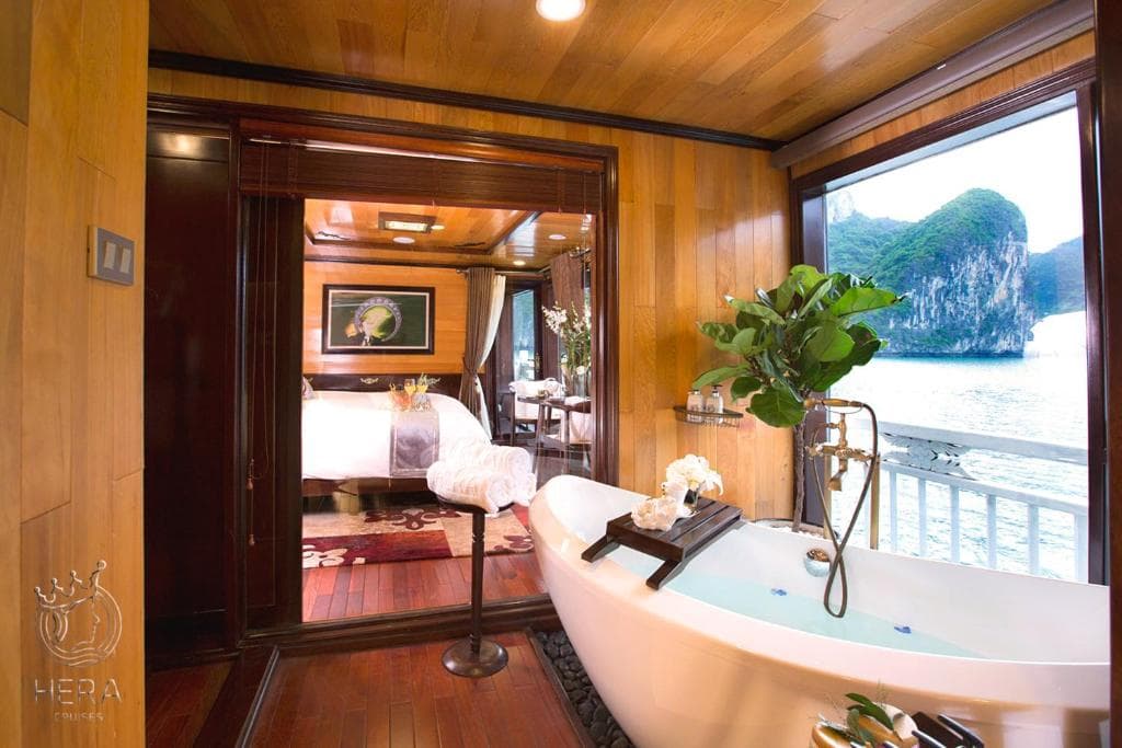 Hera Grand Luxury Cruise 2D1N – Ha Long Bay & Lan Ha Bay