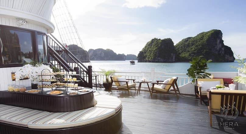 Hera Grand Luxury Cruise 2D1N – Ha Long Bay & Lan Ha Bay
