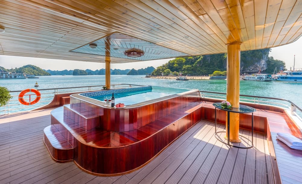 FULL DAY HA LONG BAY DAY TOUR  HERITAGE CRUISE + LIMOUSINE