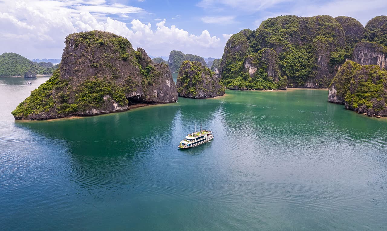 FULL DAY HA LONG BAY DAY TOUR  HERITAGE CRUISE + LIMOUSINE