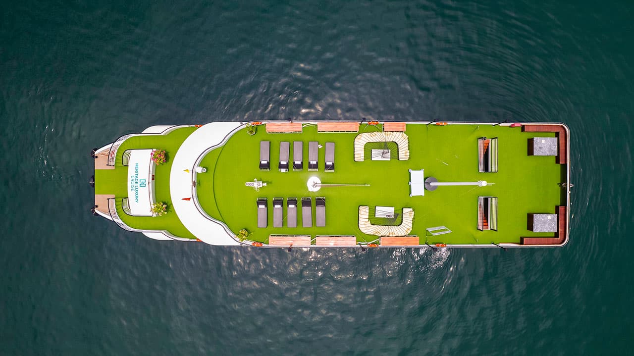 FULL DAY HA LONG BAY DAY TOUR  HERITAGE CRUISE + LIMOUSINE