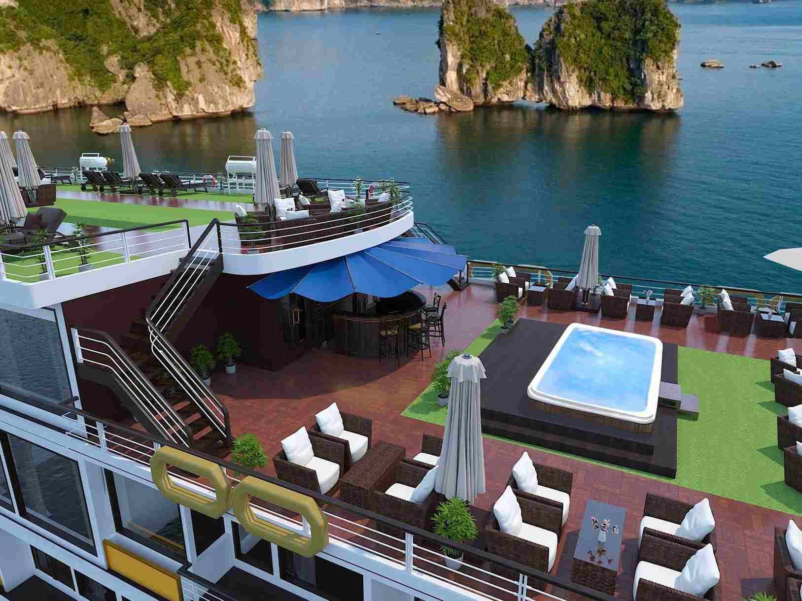 AQUA OF THE SEAS 5* 2D1N HALONG BAY - LAN HA BAY