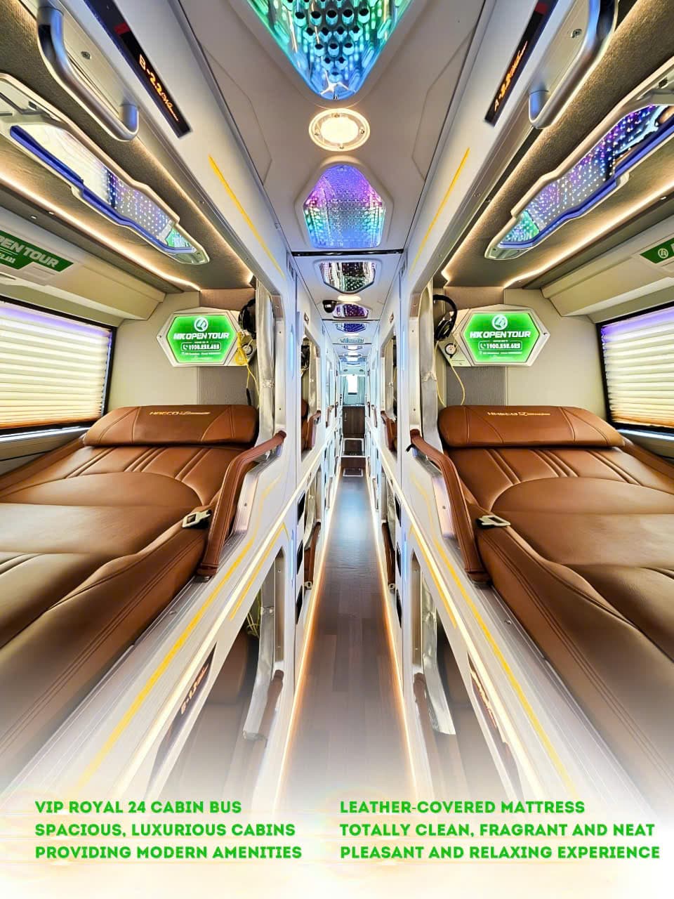 Hanoi - Sapa Sleeper Bus by HK Buslines