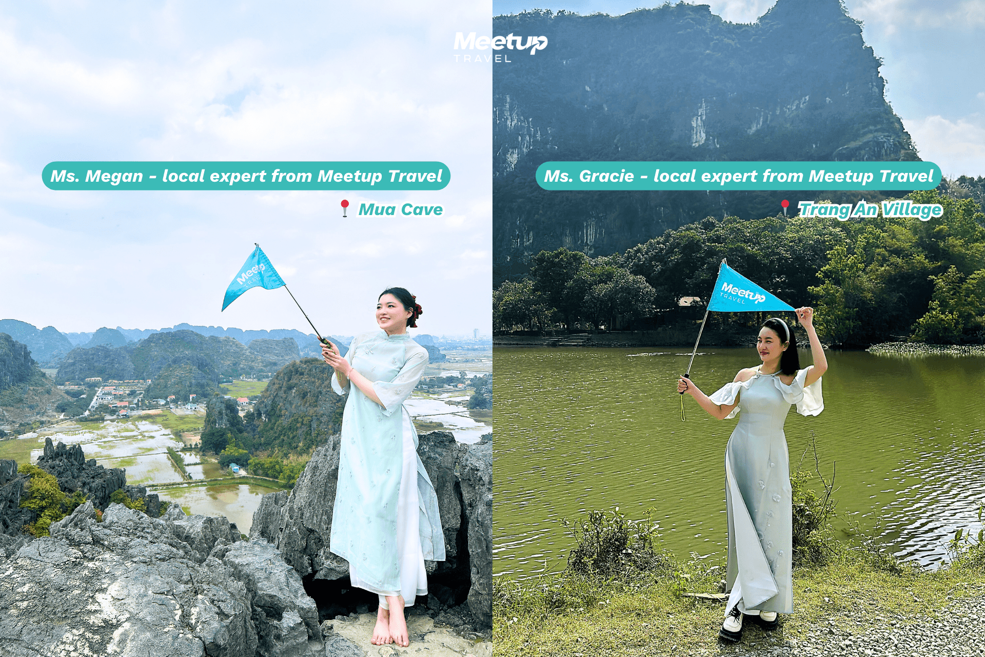 Luxury Ninh Binh Day Tour : Hoa Lu - Trang an - Mua Cave small group