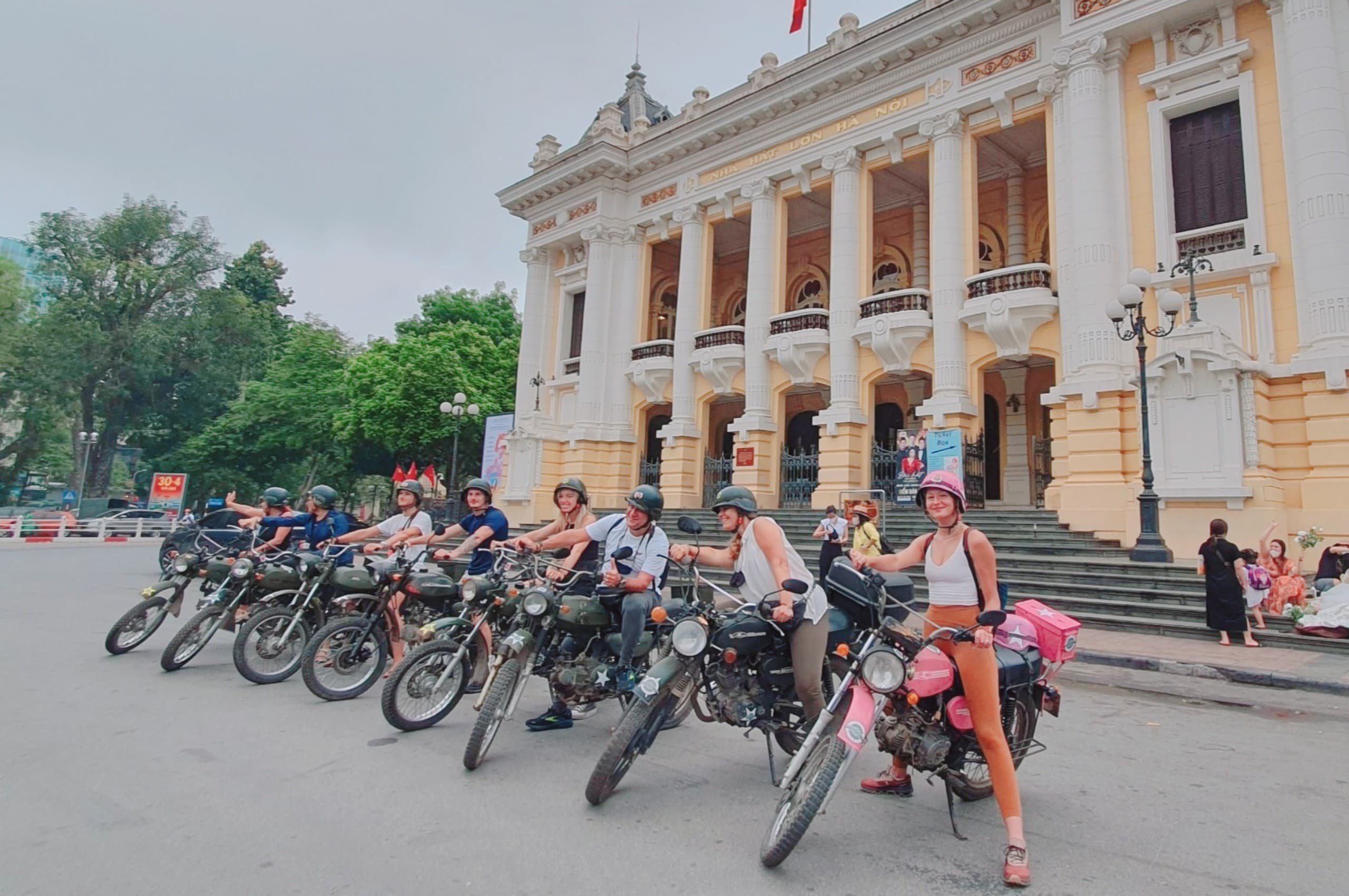 JEEP TOURS HANOI CITY AND COUNTRYSIDE FULL DAY OR VESPA/MOTORBIKE