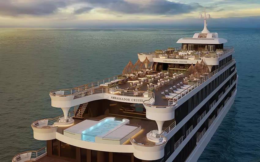 6 star Ambassador Cruise Full Day Ha Long Bay Tour