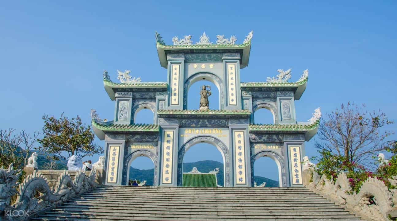 LINH UNG PAGODA - MARBLE MOUTAIN - HOI AN Small group < 14 pax, pickup from Danang