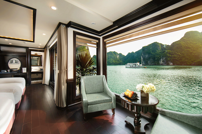 5* HERMES CRUISE 2D1N Ha Long Bay - Lan Ha Bay