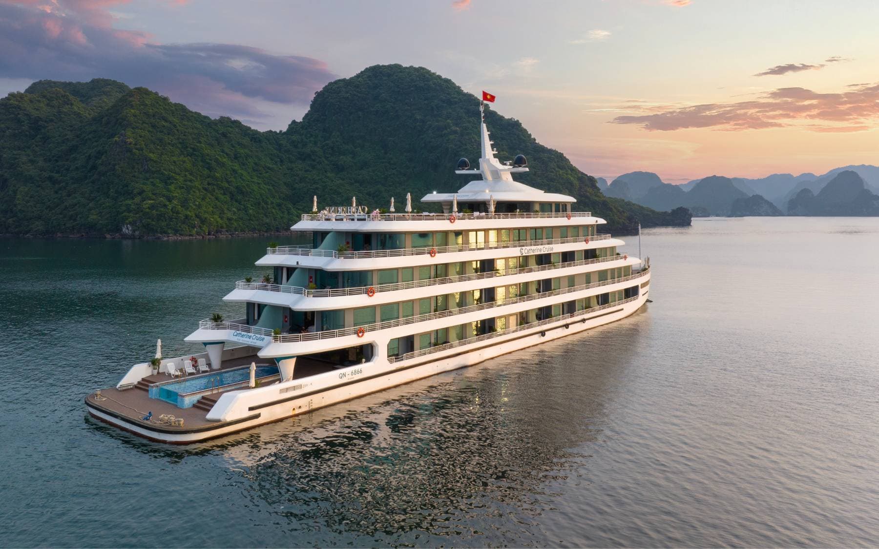 CATHERINE Cruise 2D1N Halong Bay - Lan Ha Bay