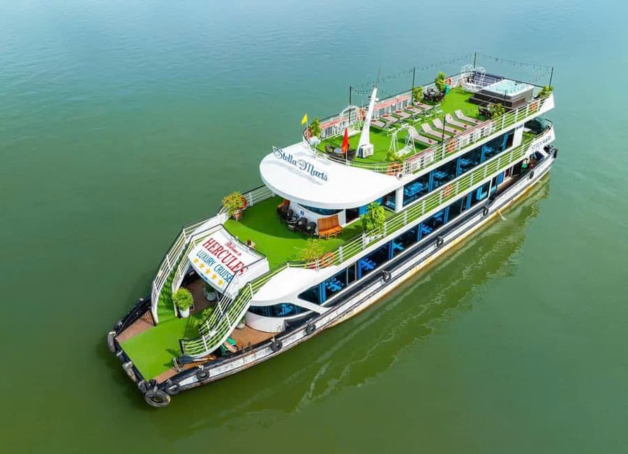 FULL DAY HA LONG BAY TOUR HERCULES CRUISE + LIMOUSINE