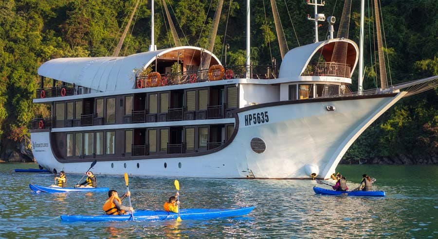 Sena Luxury Boutique Cruise 2D1N - Ha Long Bay- Lan Ha Bay