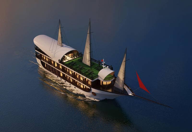 Sena Luxury Boutique Cruise 2D1N - Ha Long Bay- Lan Ha Bay